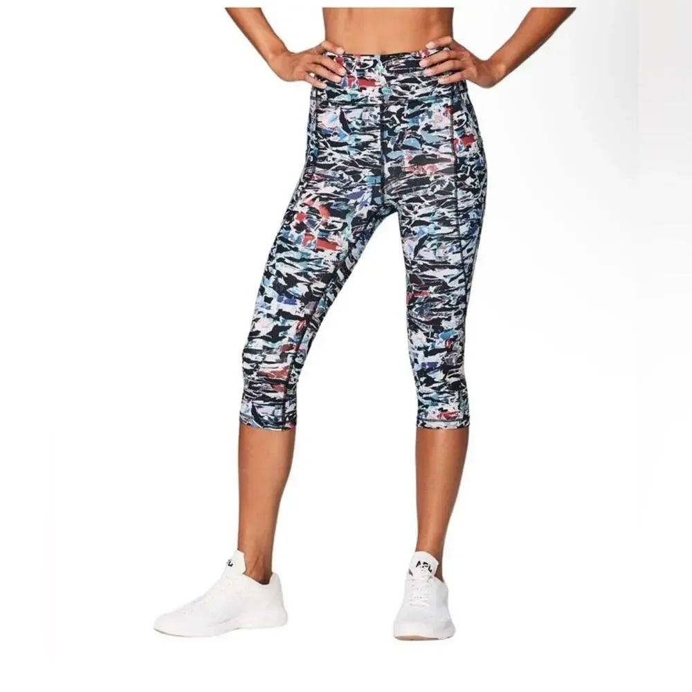 Lululemon break free culture clash crop leggings